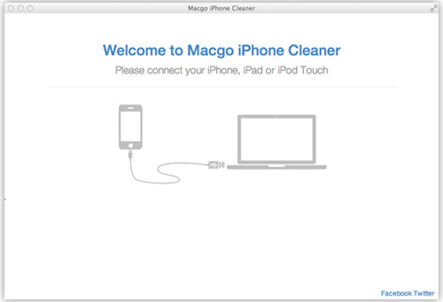 Run Macgo iPhone Cleaner on Mac